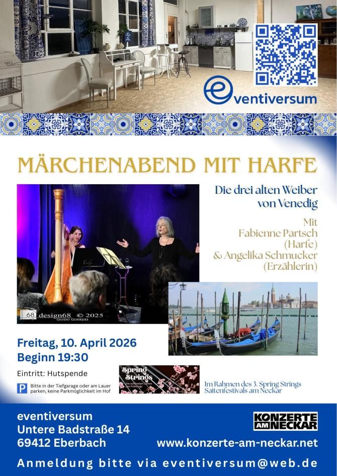 Veranstaltungskalender- Spring Strings - Zauber mit Harfe und Märchen ...