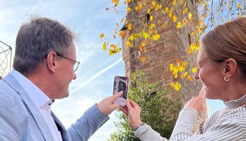 Demonstration der innovativen zeigmal.App Demonstration der innovativen zeigmal.App