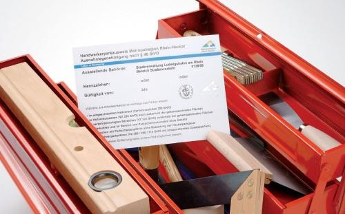 Symbolbild Handwerkerparkausweis Symbolbild Handwerkerparkausweis