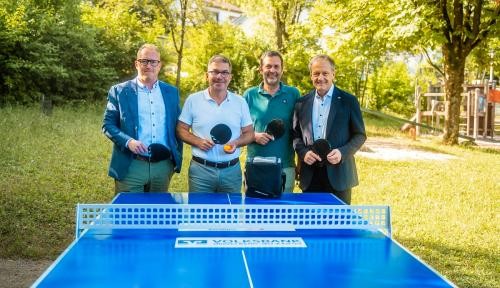 v.l.n.r.: Patrick Grimm, Michael Knee, Johannes Blask, Peter Reichert v.l.n.r.: Patrick Grimm, Michael Knee, Johannes Blask, Peter Reichert