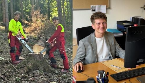 Die Auszubildenden des Jahrgangs 2026 an ihren jeweiligen Arbeitsplätzen Die Auszubildenden des Jahrgangs 2026 an ihren jeweiligen Arbeitsplätzen